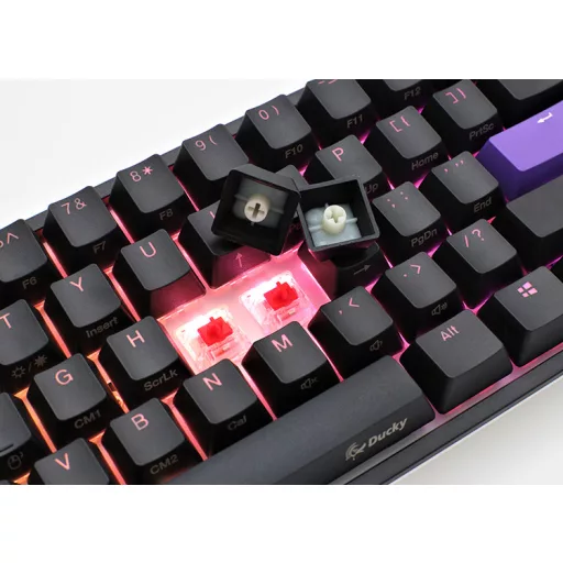 Ducky One 2 Mini RGB billentyűzet Játék USB Amerikai angol Fekete