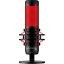 HyperX QuadCast - USB Microphone (Black-Red) - Red Lighting Vörös PC-mikrofon