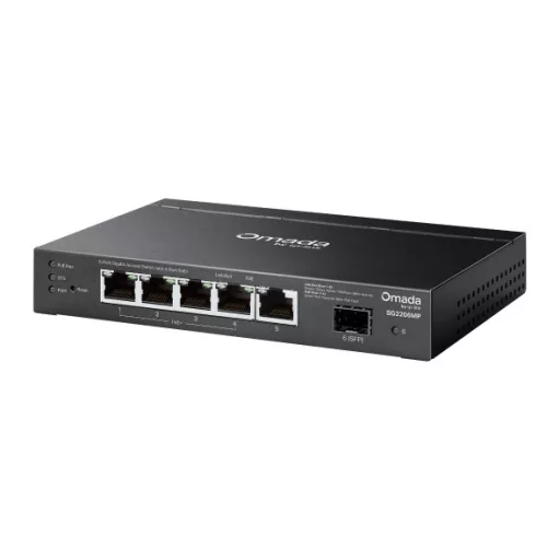TP-Link SG2206MP hálózati kapcsoló L2 Gigabit Ethernet (10/100/1000) Ethernet-áramellátás (PoE) támogatása