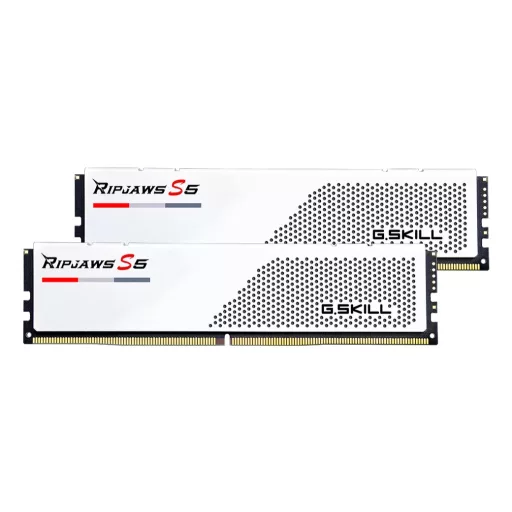 G.Skill Ripjaws S5 F5-6000J2836G16GX2-RS5W 32 GB 2 x 16 GB DDR5 4800 MT/másodperc 288-pin DIMM