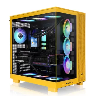 Thermaltake View 380 XL TG ARGB Midi Tower Sárga