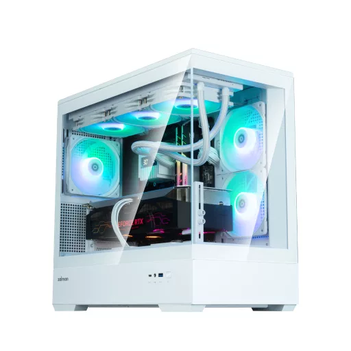 Zalman P30 V2 Mini Tower Fehér