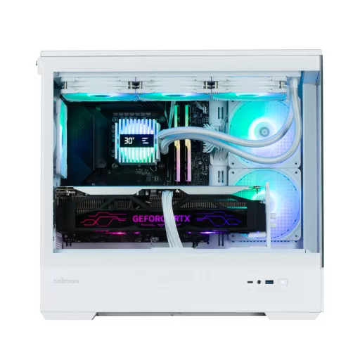 Zalman P30 V2 Mini Tower Fehér