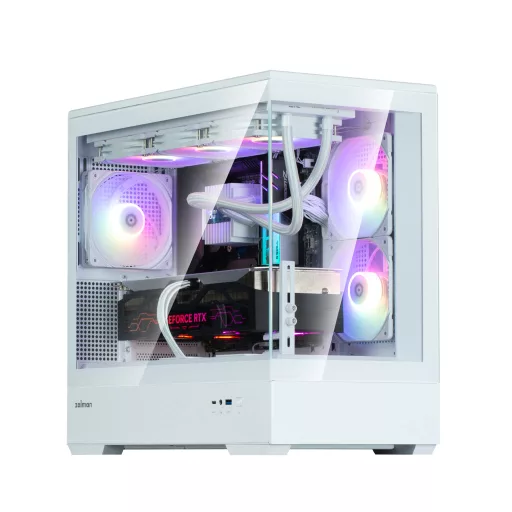 Zalman P30 V2 Mini Tower Fehér