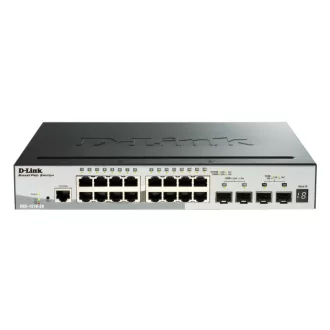   D-Link DGS-1510-52XMP Vezérelt L3 Gigabit Ethernet (10/100/1000) Ethernet-áramellátás (PoE) támogatása Fekete