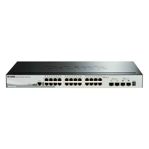 D-Link DGS-1510-52XMP Vezérelt L3 Gigabit Ethernet (10/100/1000) Ethernet-áramellátás (PoE) támogatása Fekete