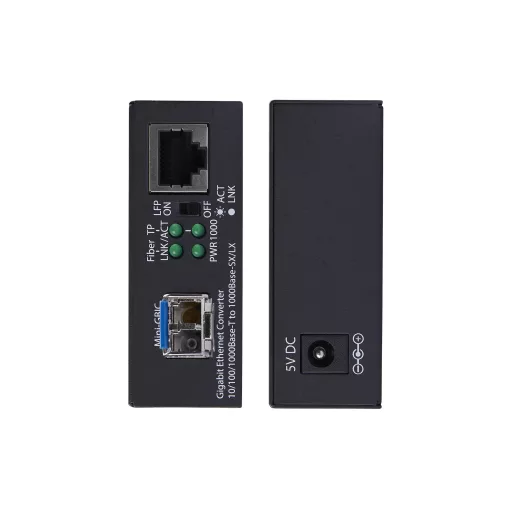 StarTech.com MCM1110SMLC40 hálózati média konverter 2000 Mbit/s 1310 nm Single-mode Fekete