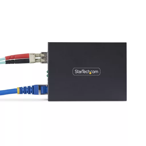 StarTech.com MCM1110SMLC40 hálózati média konverter 2000 Mbit/s 1310 nm Single-mode Fekete