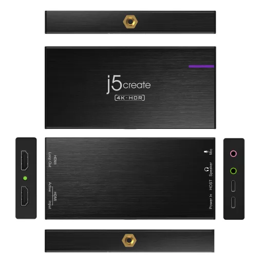 j5create JVA14 videórögzítő eszköz USB 3.2 Gen 1 (3.1 Gen 1)