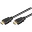 Goobay 60622 HDMI kábel 2 M HDMI A-típus (Standard) Fekete