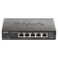 D-Link DGS-1100-05PDV2 hálózati kapcsoló Vezérelt Gigabit Ethernet (10/100/1000) Ethernet-áramellátás (PoE) támogatása Fekete