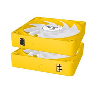   Thermaltake CT120 EX ARGB Számítógép ház Hűtő 12 cm Sárga