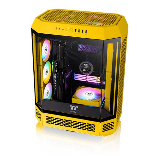Thermaltake CT120 EX ARGB Számítógép ház Hűtő 12 cm Sárga