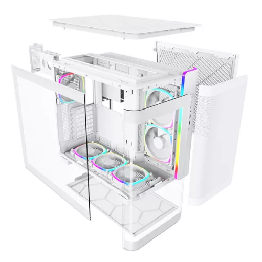 Montech King 95 PRO Midi Tower Fehér