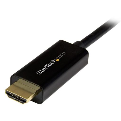 StarTech.com DP2HDMM3MB video átalakító kábel 3 M DisplayPort HDMI Fekete