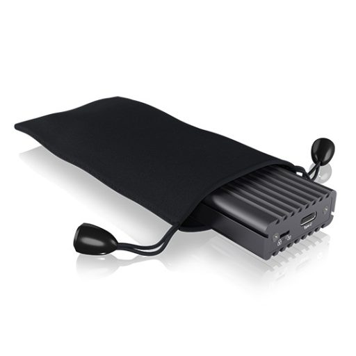 ICY BOX IB-1817MC-C31 Külső SSD ház Szürke M.2