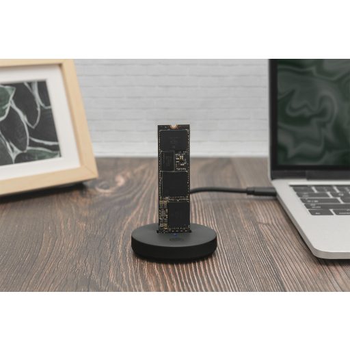 Digitus DA-71547 dokkoló állomás tárolóegységhez USB 3.2 Gen 2 (3.1 Gen 2) Type-C Fekete