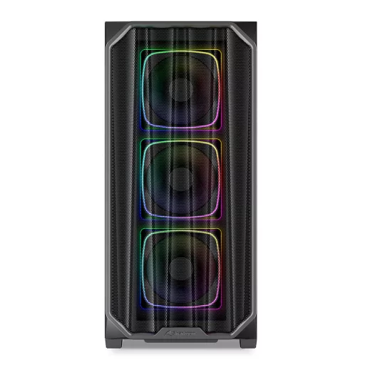 Sharkoon AK5M RGB Midi Tower Fekete