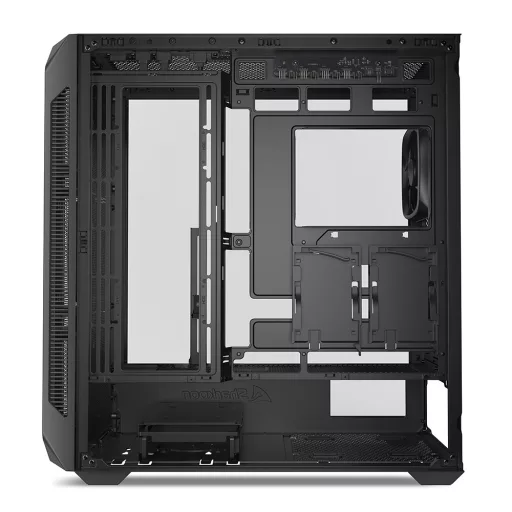 Sharkoon AK5M RGB Midi Tower Fekete