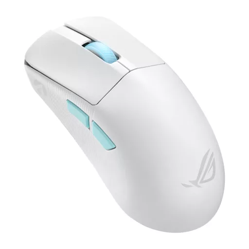 ASUS ROG Harpe Ace Aim Lab Edition egér Játék Kétkezes RF Wireless + Bluetooth + USB Type-C Optomechanikus 36000 DPI