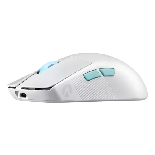 ASUS ROG Harpe Ace Aim Lab Edition egér Játék Kétkezes RF Wireless + Bluetooth + USB Type-C Optomechanikus 36000 DPI