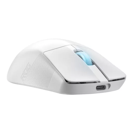 ASUS ROG Harpe Ace Aim Lab Edition egér Játék Kétkezes RF Wireless + Bluetooth + USB Type-C Optomechanikus 36000 DPI