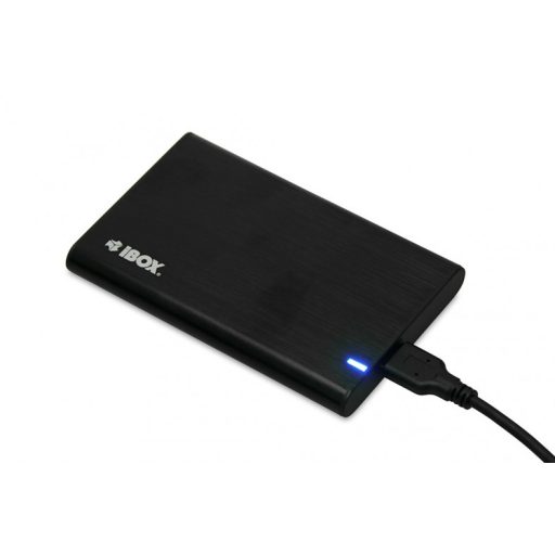 iBox HD-05 HDD/SSD ház Fekete 2.5"