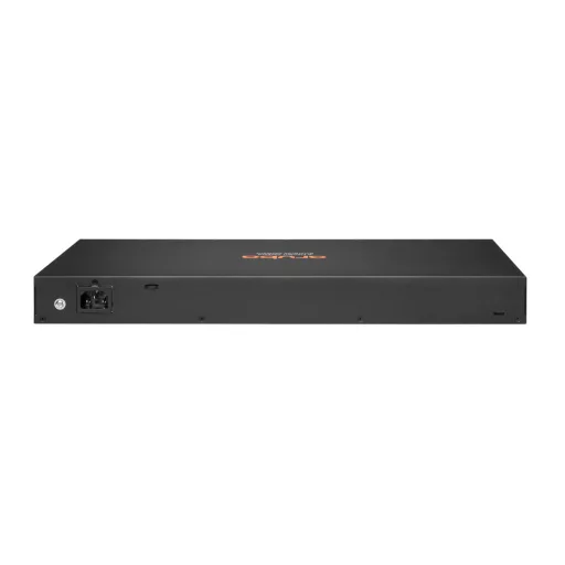 HPE Aruba Networking CX 6100 24G Class4 PoE 4SFP+ 370W Switch Vezérelt L3 Gigabit Ethernet (10/100/1000) Ethernet-áramellátás (PoE) támogatása 1U Fekete