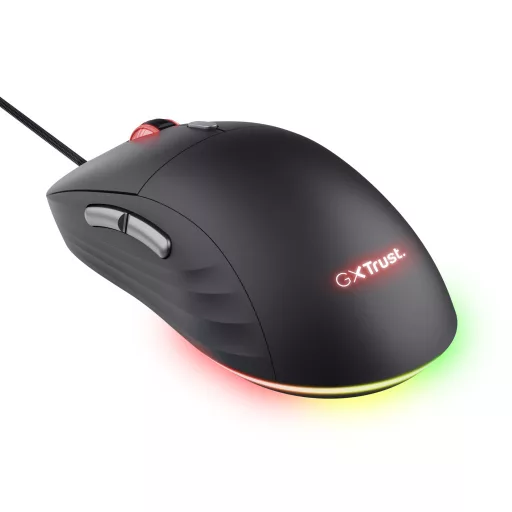 Trust GXT 925 REDEX II egér Játék Jobbkezes USB A típus Lézer 10000 DPI