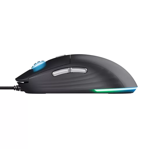 Trust GXT 925 REDEX II egér Játék Jobbkezes USB A típus Lézer 10000 DPI
