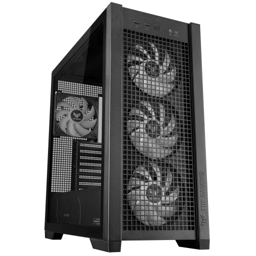 ASUS TUF Gaming GT302 ARGB Midi Tower Fekete