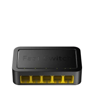   Cudy FS105D hálózati kapcsoló Fast Ethernet (10/100) Fekete