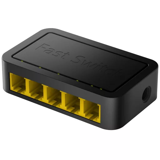 Cudy FS105D hálózati kapcsoló Fast Ethernet (10/100) Fekete