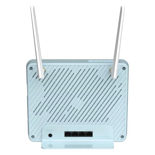 D-Link G415/E vezetéknélküli router Gigabit Ethernet Kétsávos (2,4 GHz / 5 GHz) 4G Kék, Fehér