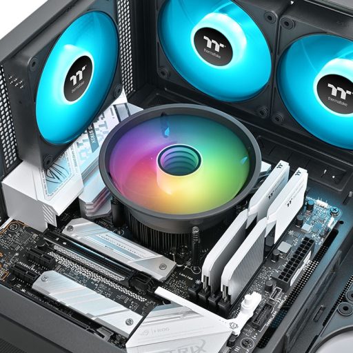 Thermaltake UX150 ARGB Sync Processzor Hűtő 13 cm Fekete 1 db