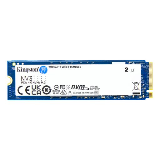 Kingston Technology NV3 2 TB M.2 PCI Express 4.0 NVMe 3D NAND