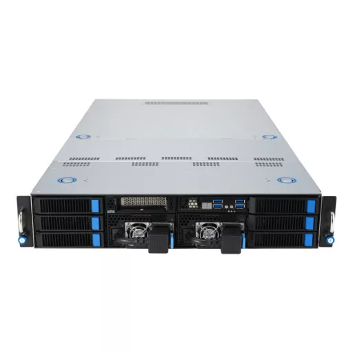 ASUS 90SF0251-M004X0 félkész szerver Intel C741 Rack (2U) Fekete, Acél