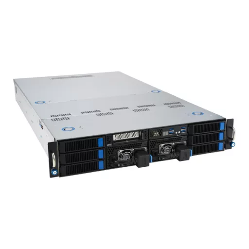ASUS 90SF0251-M004X0 félkész szerver Intel C741 Rack (2U) Fekete, Acél