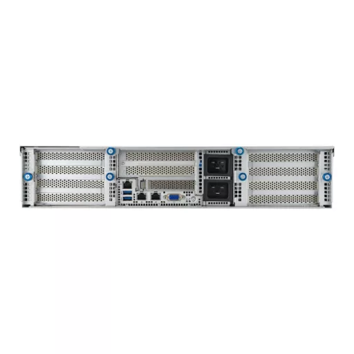 ASUS 90SF0251-M004X0 félkész szerver Intel C741 Rack (2U) Fekete, Acél