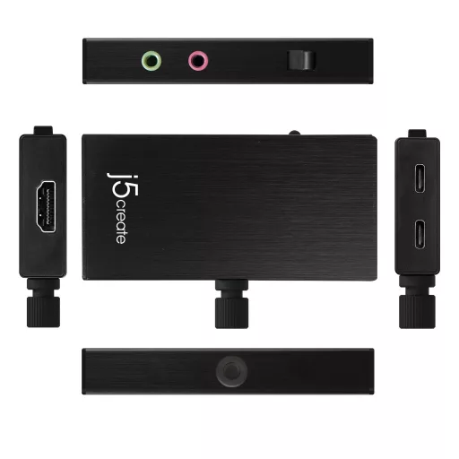 j5create JVA02 videórögzítő eszköz USB 3.2 Gen 1 (3.1 Gen 1)