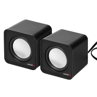 Audiocore AC870 B 2-utas Fekete, Szürke Vezetékes 3 W