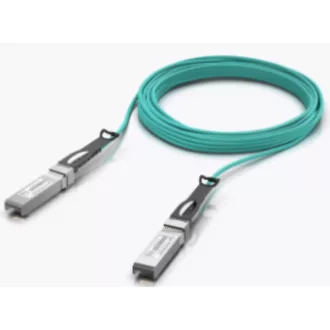   Ubiquiti UACC-AOC-SFP10-5M InfiniBand és száloptikai kábel SFP+ Türkizkék