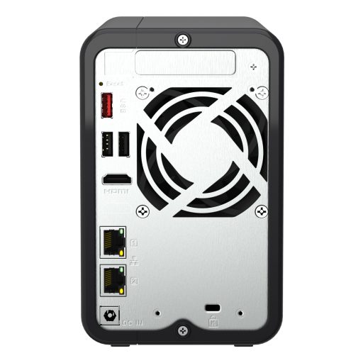 QNAP TS-264 NAS Tower Intel® Celeron® N5095 8 GB 0 TB QNAP QTS Fekete, Arany