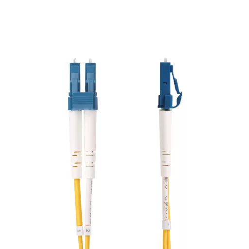 StarTech.com SMLCSC-OS2-1M InfiniBand és száloptikai kábel LC SC Sárga