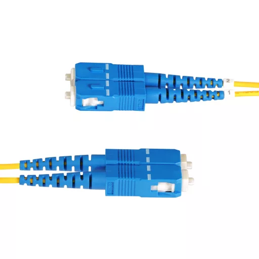 StarTech.com SMLCSC-OS2-1M InfiniBand és száloptikai kábel LC SC Sárga