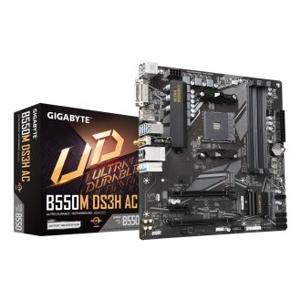 GIGABYTE B550M DS3H AC AMD B550 AM4 foglalat Micro ATX