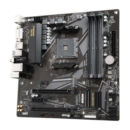 GIGABYTE B550M DS3H AC AMD B550 AM4 foglalat Micro ATX