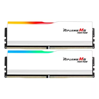   G.Skill Ripjaws M5 RGB F5-6000J3636F32GX2-RM5NRW 64 GB 2 x 32 GB DDR5 6000 MT/másodperc 288-pin DIMM