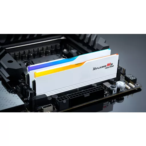 G.Skill Ripjaws M5 RGB F5-6000J3636F32GX2-RM5NRW 64 GB 2 x 32 GB DDR5 6000 MT/másodperc 288-pin DIMM