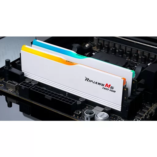 G.Skill Ripjaws M5 RGB F5-6000J3636F32GX2-RM5NRW 64 GB 2 x 32 GB DDR5 6000 MT/másodperc 288-pin DIMM